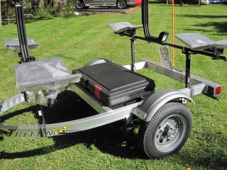  Trailex RACKandROLL Triton Canoe Kayak Trailer Yakima Rack and Roll