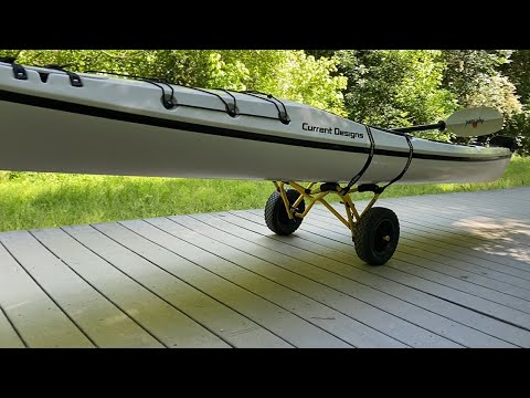 Smart Kayak & Canoe Cart Holds 165 Pounds Bonnlo Open Box