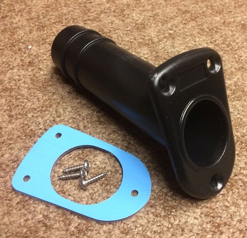 Yak-Gear Flush Mount Rod Holder Kit with Pad Eye