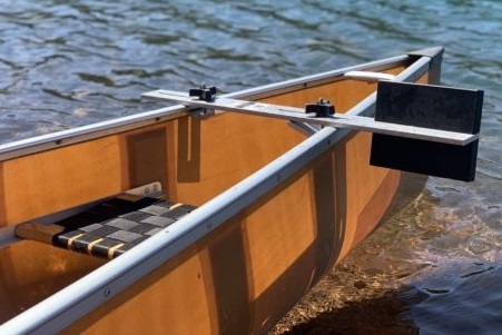 Aluminum Canoe Kayak Slide Track Rails Bracket With Four Holder