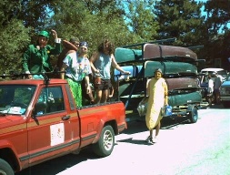 A bunch of die-hard Paddlers going for an afternoon paddle!