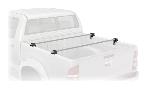 Fishing Rod Holder For Pickup Trucks. Holds Up To 4 Fishing Rods At A Time.  Includes 2 Soft Straps to Attach to Your Tailgate.